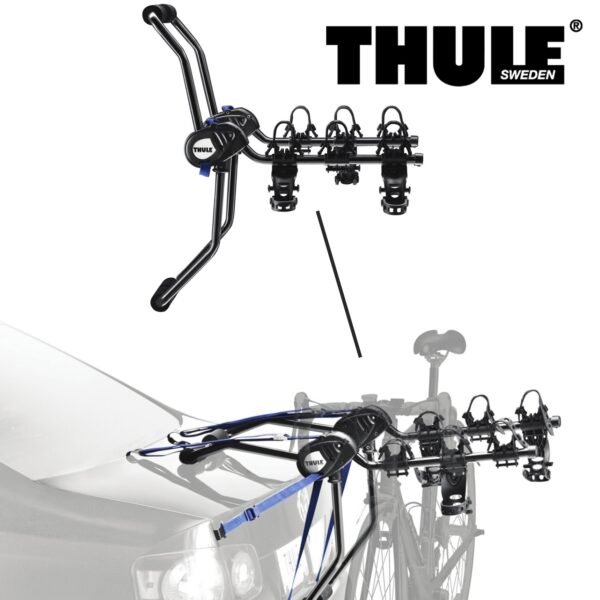 Suporte Thule Passage 3 Bike Para Bicicletas No Porta-Malas