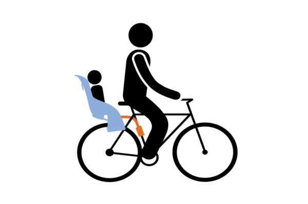 Cadeirinha para bicicleta Thule Yepp Maxi Black - Image 3