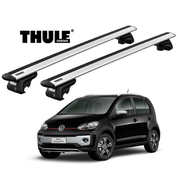 Rack de Teto Cross UP 2013> Thule WingBar Prata