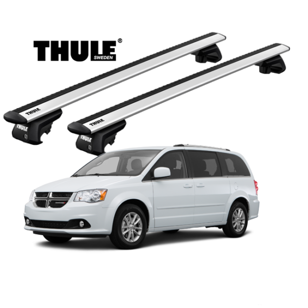Rack de Teto Thule Dodge Caravan 96-2005 - WingBar Evo