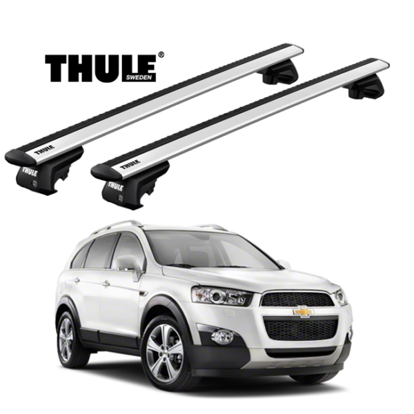 Rack de Teto Chevrolet Captiva SUV 08> Thule WingBar