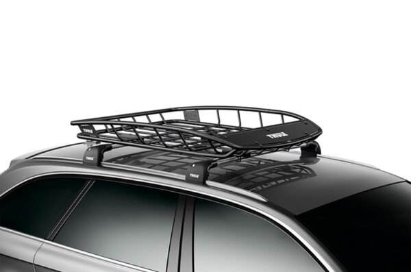 Bagageiro de Teto Aberto Thule Canyon XT - Modelo Gradeado Preto - Image 3