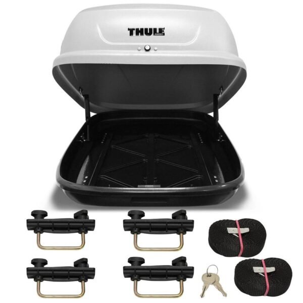 Bagageiro Thule Para Jeep Compass – Ocean 80 – 290 Litros Prata - Image 3