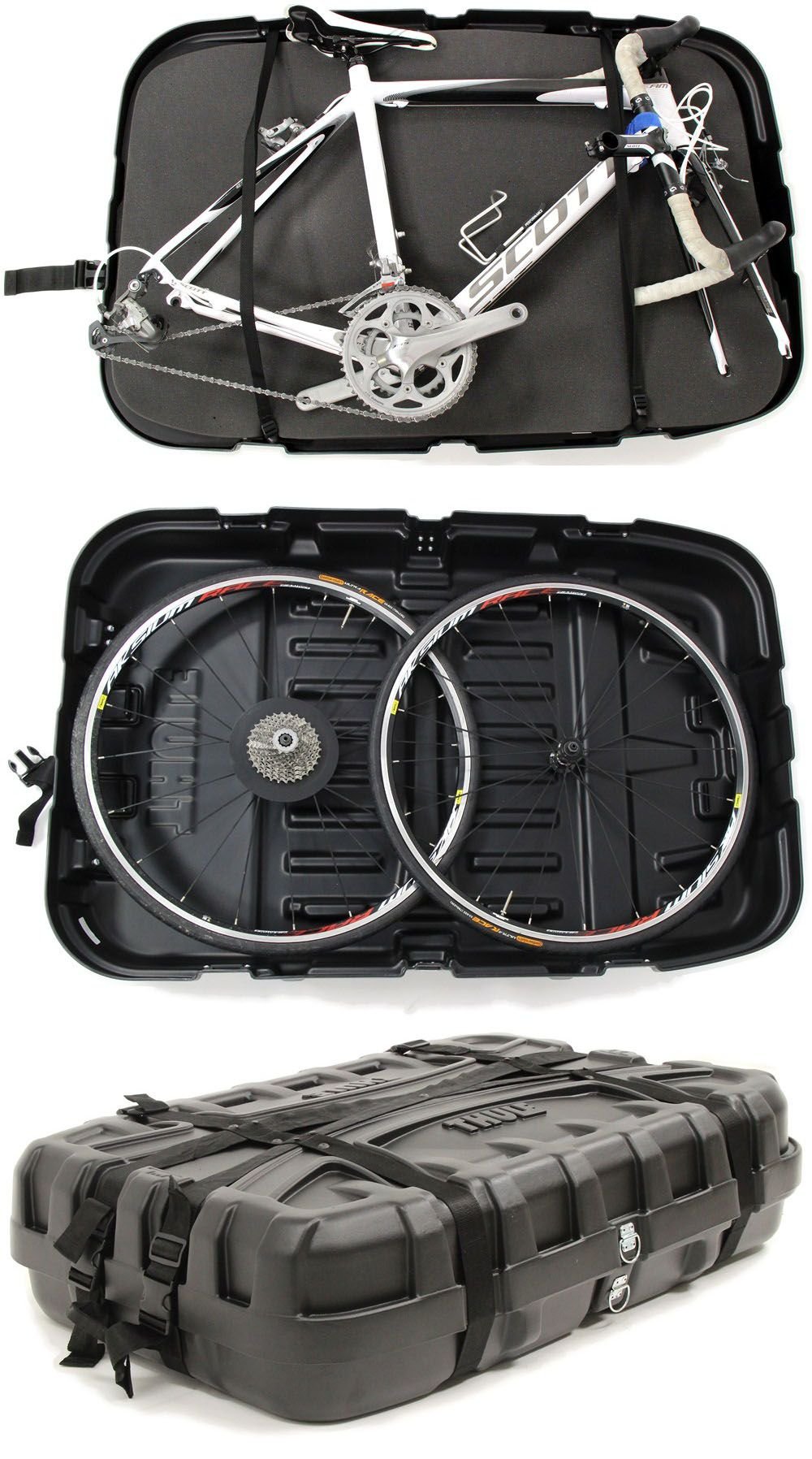 Thule roundtrip best sale sport bike case