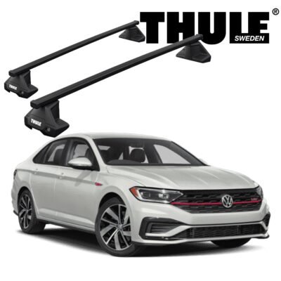 Rack Bagageiro de Teto Squarebar para Novo Jetta Sedan 2019