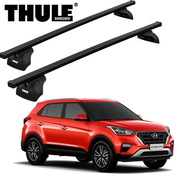 Rack Bagageiro de Teto Thule para Hyundai Creta 2017,2018,2019