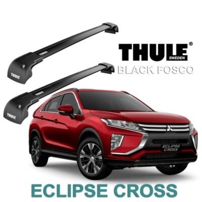 Rack de Teto Thule para Mitsubishi Novo Eclipse Cross 2020 Black