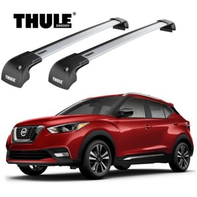 Rack de Teto Thule Nissan Kicks 2016> Thule Edge WingBar Prata