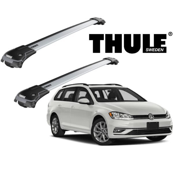 Rack de Teto Thule Edge WingBar para  Jetta Variant 2016 a 2019