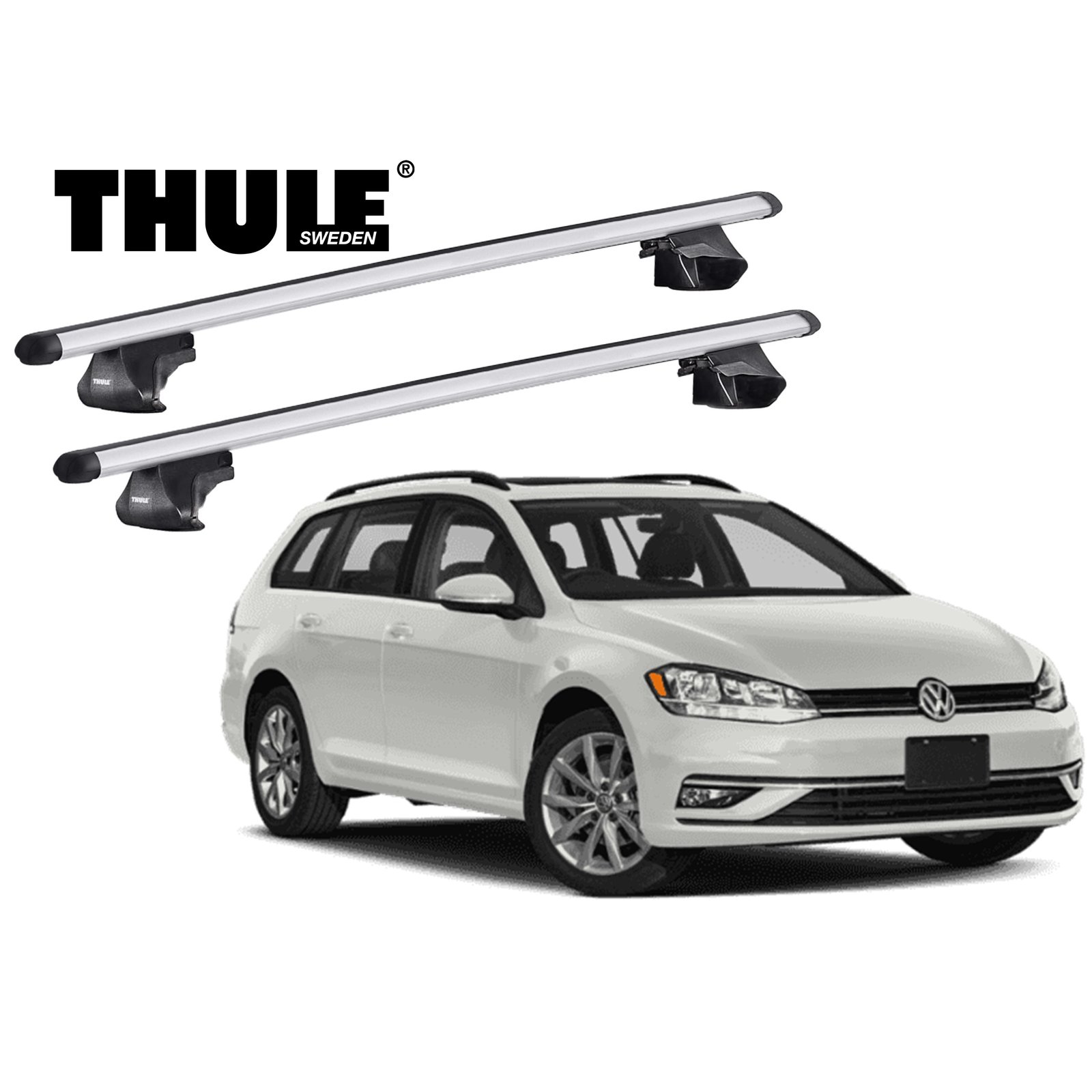 Rack Thule Smartrack Alum nio Jetta Variant 2016