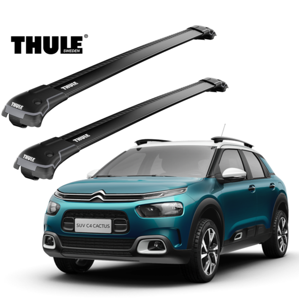 Rack Thule CITROËN Cactus 5-dr SUV 2018- Trilhos de Teto WingBar Edge 9581B