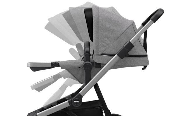 Carrinho para Bebê Conforto Thule Sleek Gray Melange 11000001 - Image 9