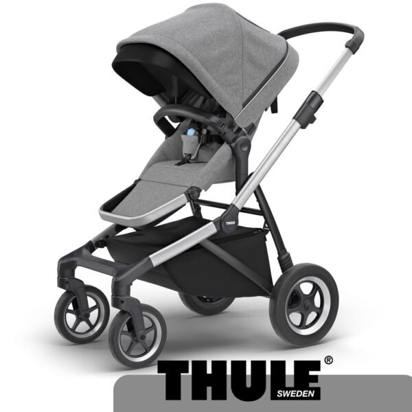 Carrinho para Bebê Conforto Thule Sleek Gray Melange 11000001