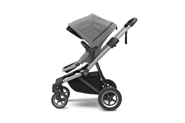 Carrinho para Bebê Conforto Thule Sleek Gray Melange 11000001 - Image 5