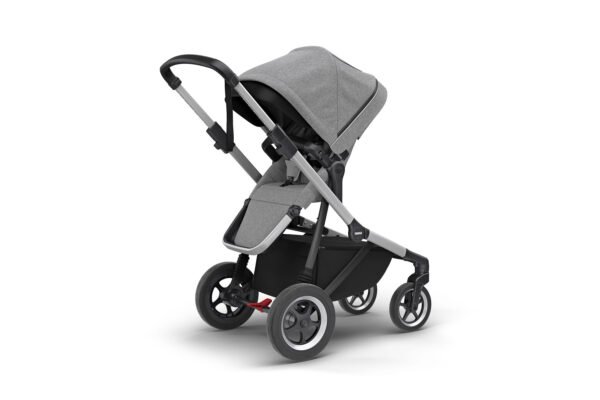 Carrinho para Bebê Conforto Thule Sleek Gray Melange 11000001 - Image 6