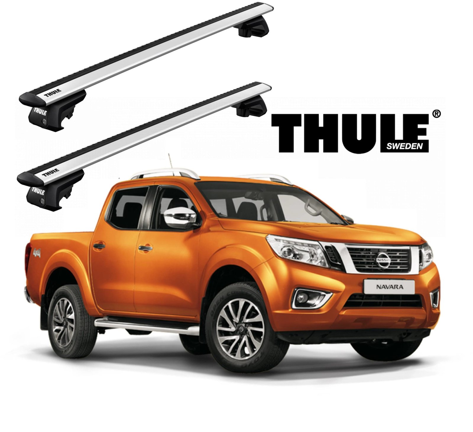 Rack de Teto Thule WingBar para Nissan Frontier 2017 2019