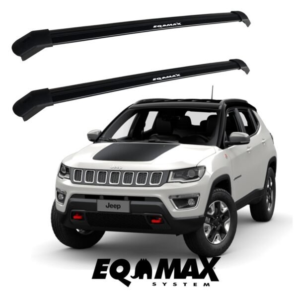 Rack de Teto Eqmax Delta Integrada para Jeep Compass 2017>