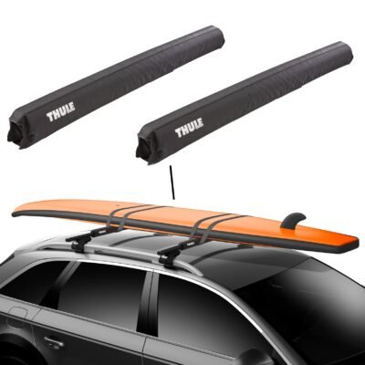 Suporte de Teto para Prancha Thule Surf Pads - 76 x 8 x 8 cm