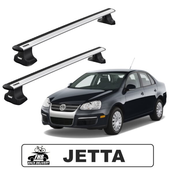 Rack de teto Thule Evo WingBar para Jetta 2007