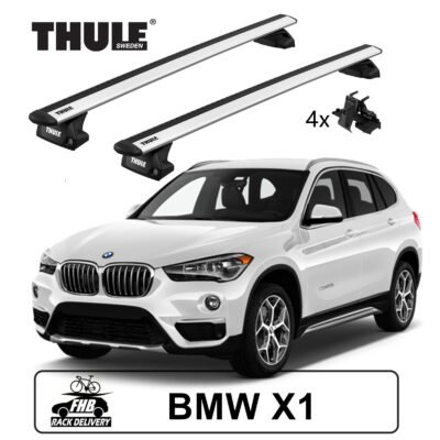 Rack Thule Evo WingBar Evo Flush Rail 7106 para BMW X1 2016-2020
