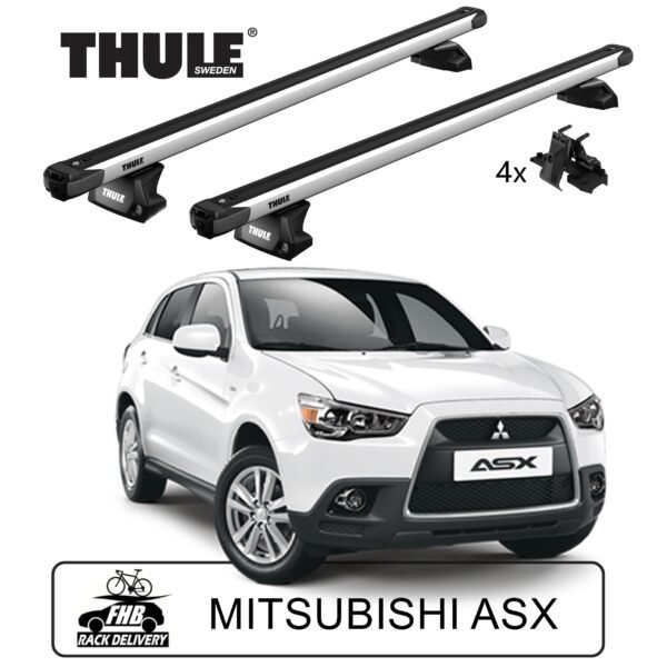 Rack Thule Evo SlideBar para Mitsubishi ASX 2010-2020