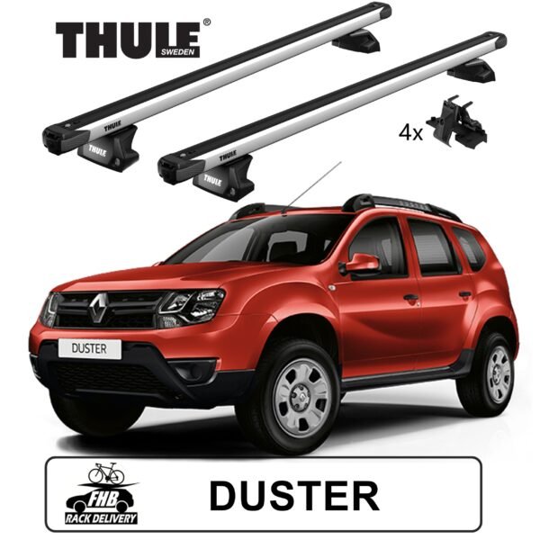 Rack Thule Evo SlideBar para Renault Duster SUV 2016-2020