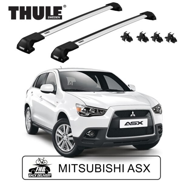 Rack Thule Edge Flush Rail 7206 para Mitsubishi ASX 2010-2020