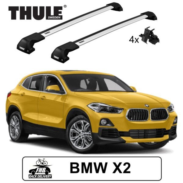 Rack Thule Edge Flush Rail 7206 para BMW X2 2018-2020