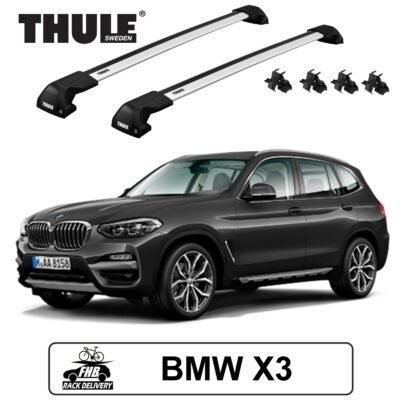 Rack Thule Edge Flush Rail 7206 para BMW X3 2011-2020