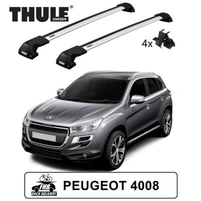 Rack Thule Edge Flush Rail 7206 para Peugeot 4008 SUV 2012>