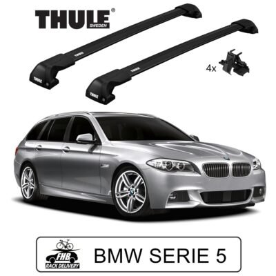 Rack Thule Black Edge Flush Rail 7206 para BMW Serie Touring 10-17