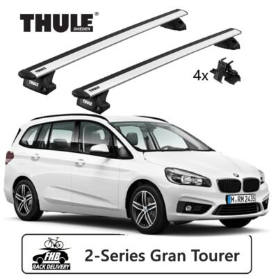 Rack Thule Evo WingBar Evo Flush Rail 7106 para BMW 2-Series Gran Tourer MPV 2015>