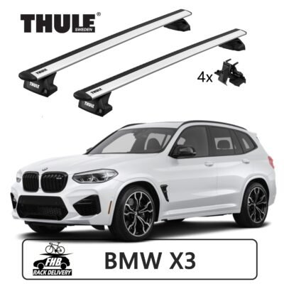 Rack Thule Evo WingBar Evo Flush Rail 7106 para BMW X3 2018>