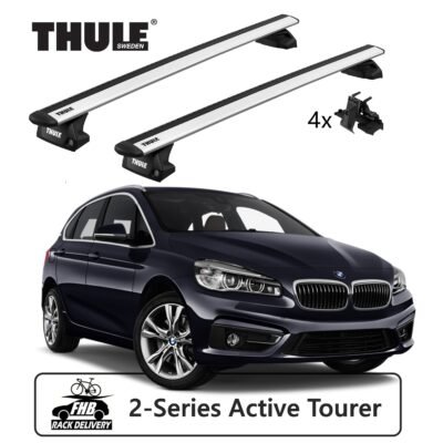 Rack Thule Evo WingBar Evo Flush Rail 7106 para BMW 2-Series Active Tourer 2014>