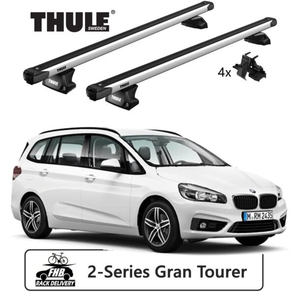 Rack Thule Evo SlideBar para BMW 2-Series Gran Tourer MPV 2015>
