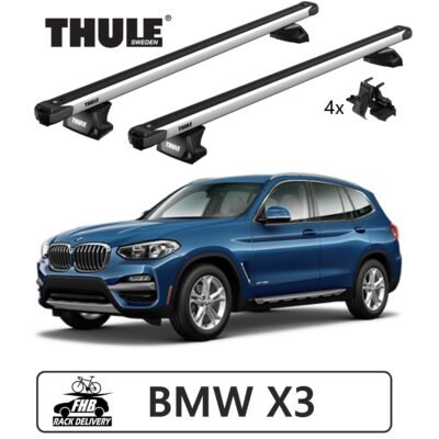 Rack Thule Evo SlideBar para BMW X3 2010-2017
