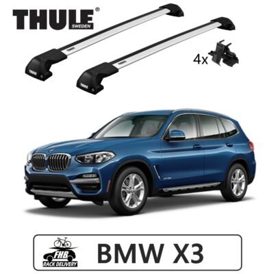 Rack Thule Edge Flush Rail 7206 para BMW X3 2010-2017