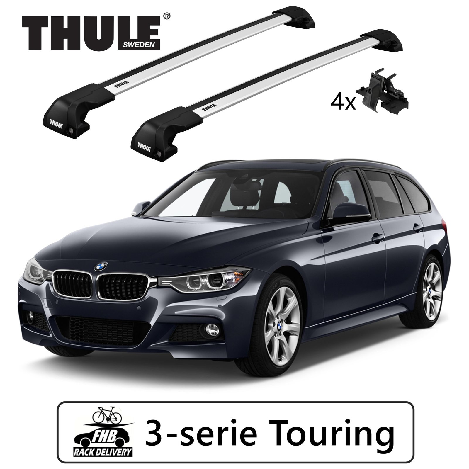 Thule edge discount flush rail 7206