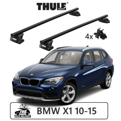 Rack Thule SquareBar Evo Flush Rail 7106 para BMW X1 10-15