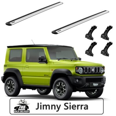 Rack de teto Thule Evo WingBar para Suzuki Jimny Sierra