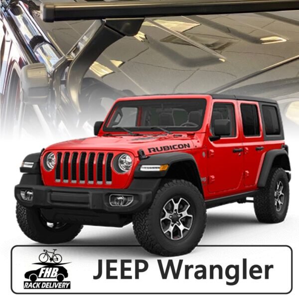 Rack Thule SquareBar Evo para JEEP Wrangler 2010 em Diante