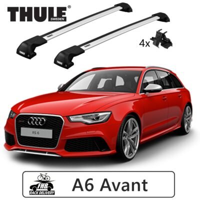 Rack Thule Edge Flush Rail 7206 para AUDI A6 Avant 11-18