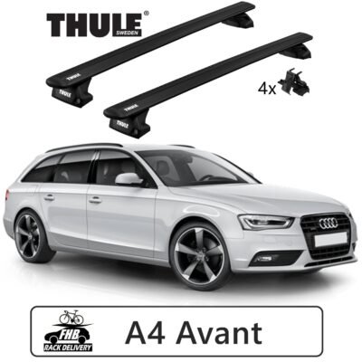 Rack Thule Evo WingBar Black Evo para AUDI A4 08-15, 16-