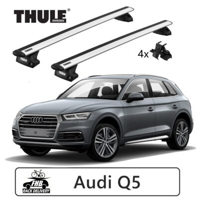 Rack Thule Evo WingBar Evo Flush Rail 7106 para AUDI Q5-08-15, 16