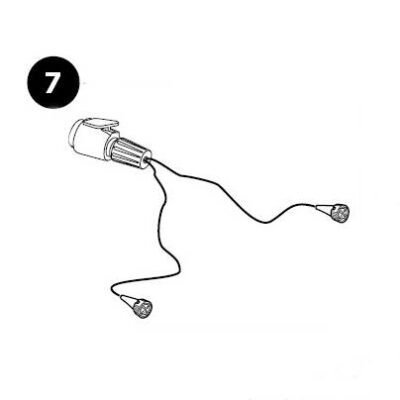 Lamp Cable 13p Thule EasyFold XT 2 Reposição (2850)