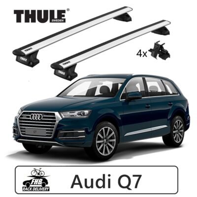 Rack Thule Evo WingBar Flush Rail 7106 para AUDI Q7 2006-2015