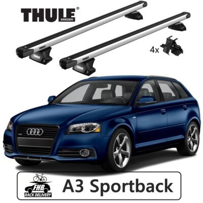 Rack Thule Evo SlideBar para AUDI A3 Sportback 2013