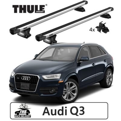 Rack Thule Evo SlideBar para AUDI Q3 2006 a 2015