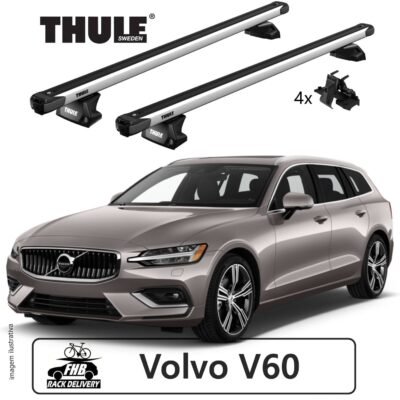 Rack Thule Evo SlideBar para Volvo V60 2019