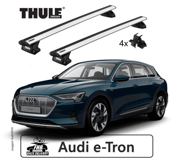 Rack Thule Evo WingBar Flush Rail 7106 para AUDI e-Tron 2020